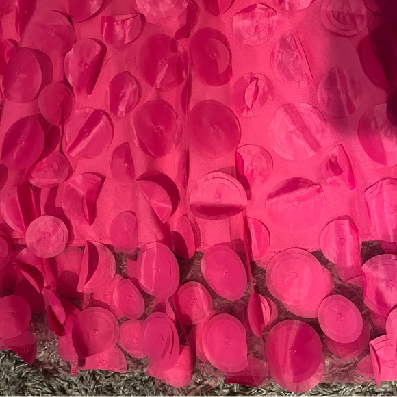 Polka Dot Applique High Waisted Skirt - Picture 15 of 16